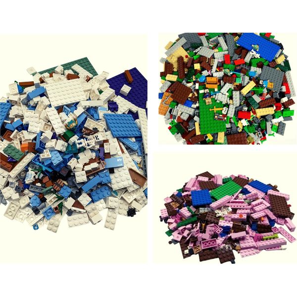 Lego® Original Minecraft Set Supplementare Misto Colorato Nuovo! Quantità 100X - Ogni Mix Assemblato Singolarmente-image