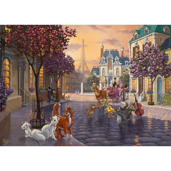 Schmidt Spiele Schmidt Spiele 59690 Puzzle 1000T Disney, The Aristocats 59690-image