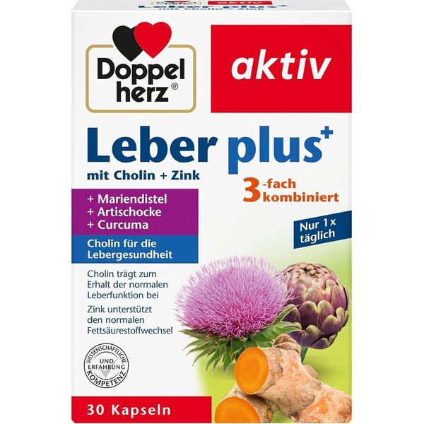 Capsule Di Fegato Plus A Doppio Cuore 30 Capsule-image