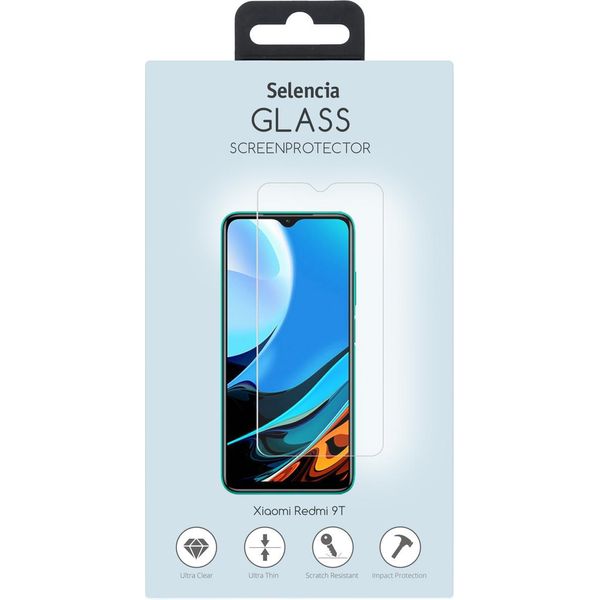 Selencia Pellicola Protettiva Xiaomi Redmi 9T Vetro Blindato Per Xiaomi Redmi 9T-image