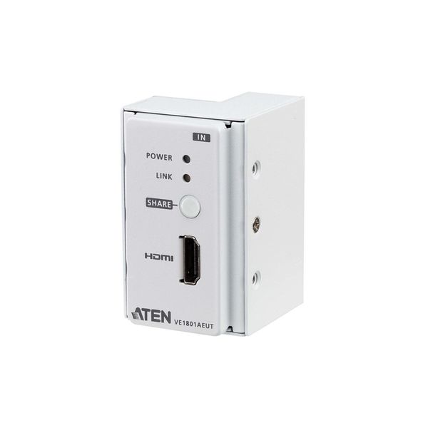 Trasmettitore Aten VE1801AEUT Hdmi 4K Hdbaset-Lite, Con Piastra A Muro Ue Poh-image