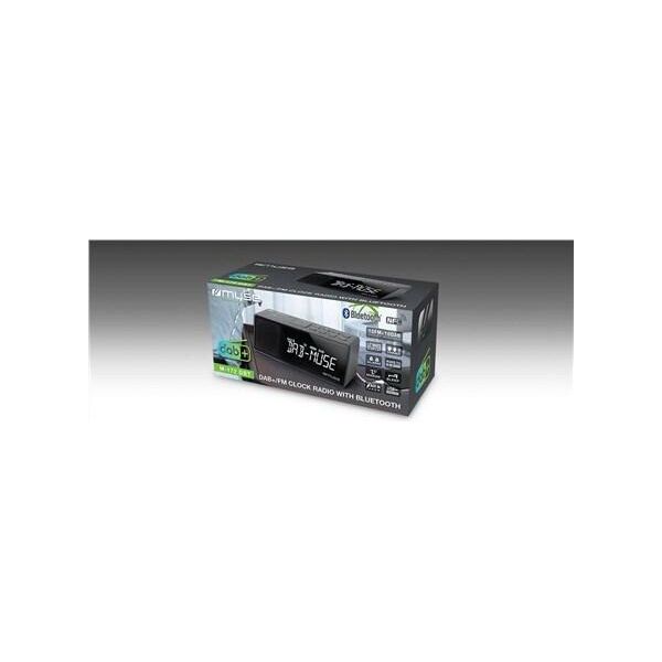 Muse M-172DBT Radio Dab+/Fm Rds, Portatile, Nera Muse | M-172 Dbt | Funzione Allarme | Nfc | Nero-image