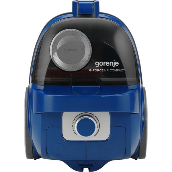 Gorenje | VCEA01GACBUCY | Aspirapolvere | Senza Sacco | Potenza 800 W | Capacità Polvere 2,2 L | Blu-image