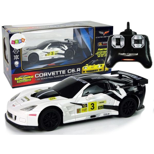 Corvette C6.R 1:24 Telecomando Bianco-image