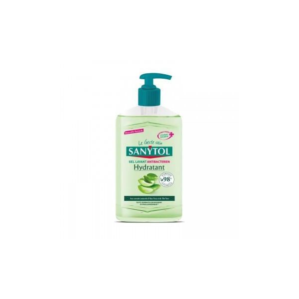 Sanytol Aloe Vera Sapone Idratante Disinfettante E Tè Verde 250 Ml-image
