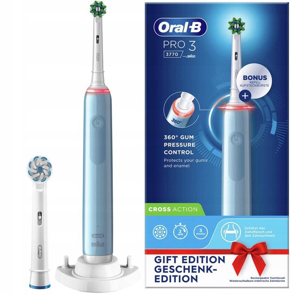 Oral-B Pro 3 3770 - Spazzolino Elettrico-image
