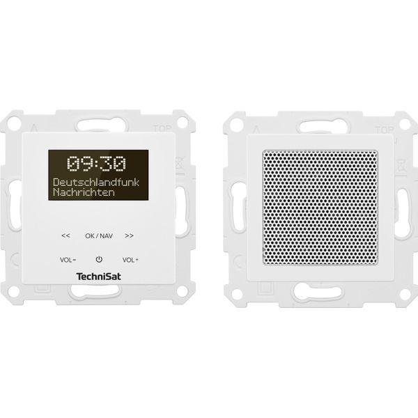 Technisat Digitradio Up 55 - Dab-Radio - 2 X 2 Watt - Weiß (0001/3901)-image