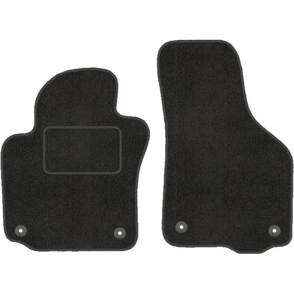 Tappetini Anteriori Per Skoda Octavia Ii (04-13) - Perfetta Vestibilità-image