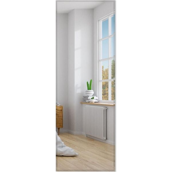 Costway 110X38Cm Specchio A Figura Intera Specchio Da Parete Specchio Porta Specchio Appeso Specchio Per Armadio Camera Da Letto Soggiorno-image