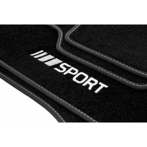 Set Di Tappetini In Velluto Sport Per Mercedes Cls C218 / X218 (2010-2018) - Adattamento Perfetto-image