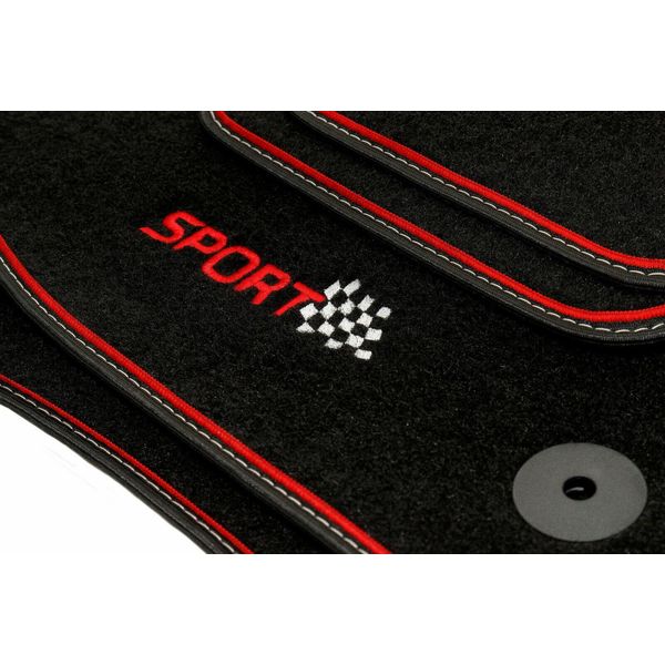 Set Di Tappetini In Velluto Sport Per Cupra Ateca (Dal 2018) - Misura Perfetta-image