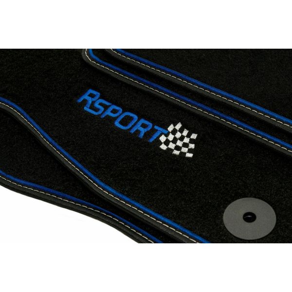Set Di Tappetini In Velluto Sport Per Ford Ka Ii (2008-2016) - Misura Perfetta-image
