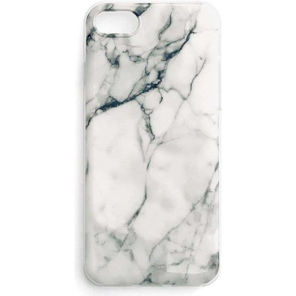 Wozinsky Marble ŻElowe Etui Pokrowiec Marmur Iphone 11 Pro BiałY-image