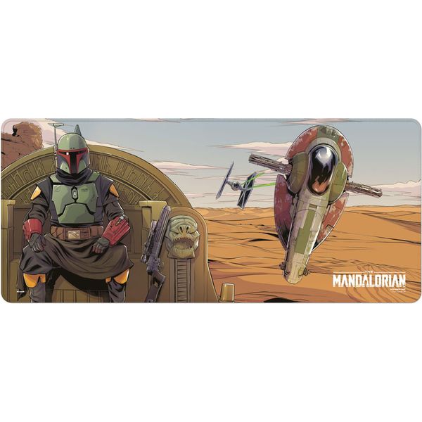 Star Wars The Mandalorian - Tappetino Da Scrivania - Mousepad Da Gioco-image
