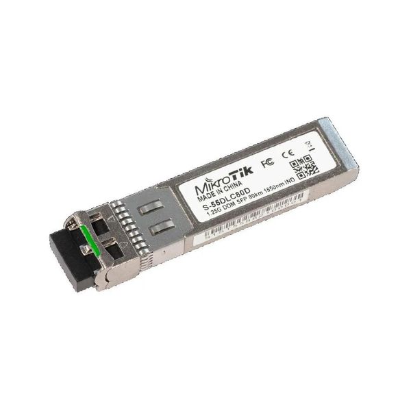 Mikrotik S-55DLC80D Modulo Sfp 1,25Gb/S, 2X Lc, 1550Nm, 80Km, Ddm, Monomodale-image