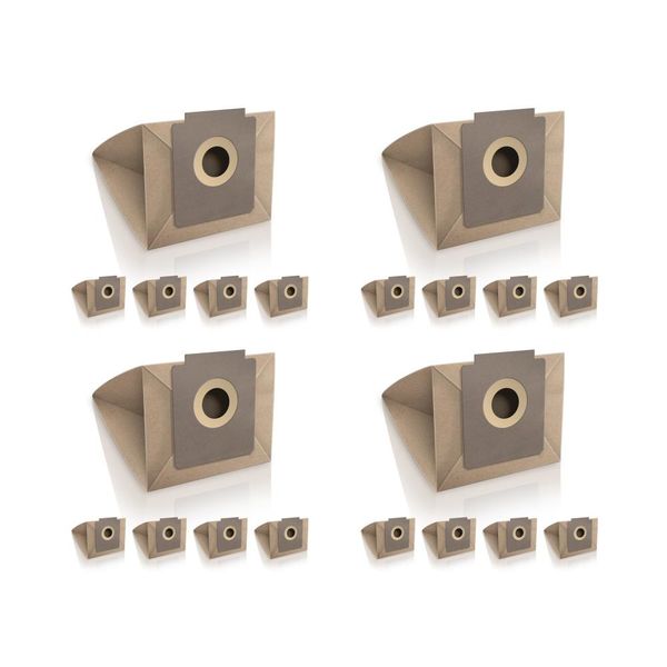 20X Sacchetti Per Aspirapolvere Sillar (Carta) Di Ricambio Per Zelmer Xs 1500W-image