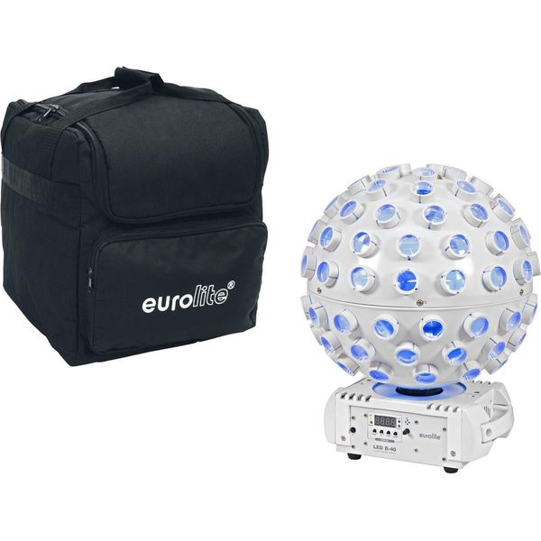 Eurolite Set Led B-40 Laser Strahleneffekt Ws + Soft-Bag (20000914)-image