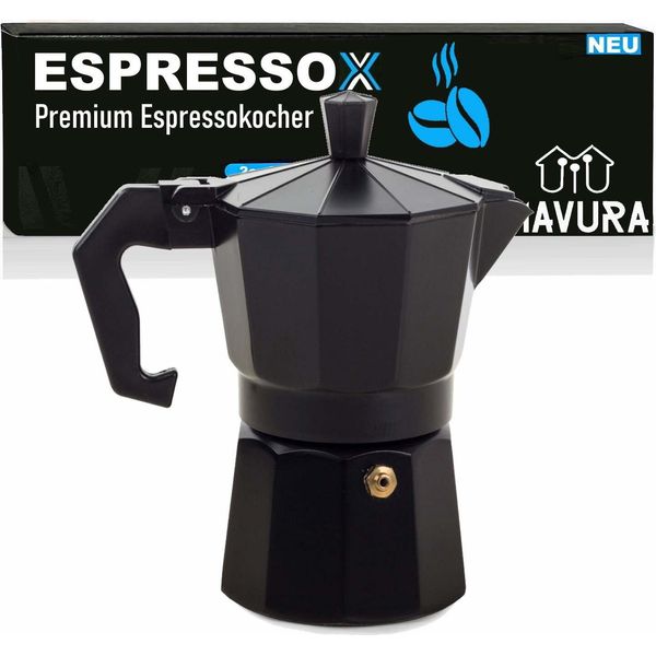 Espressox Macchina Per Caffè Espresso Macchina Per Moka Macchina Per Caffè Espresso Nero-image
