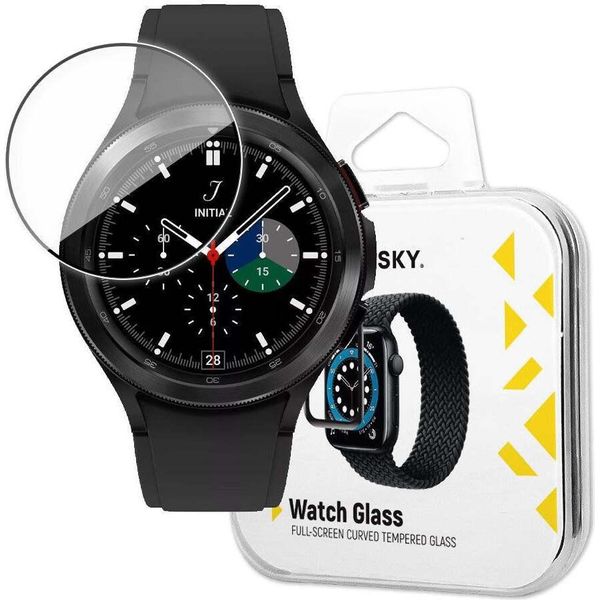 Wozinsky Watch Glass Vetro Ibrido Per Samsung Galaxy Watch 4/5 40 Mm Nero-image