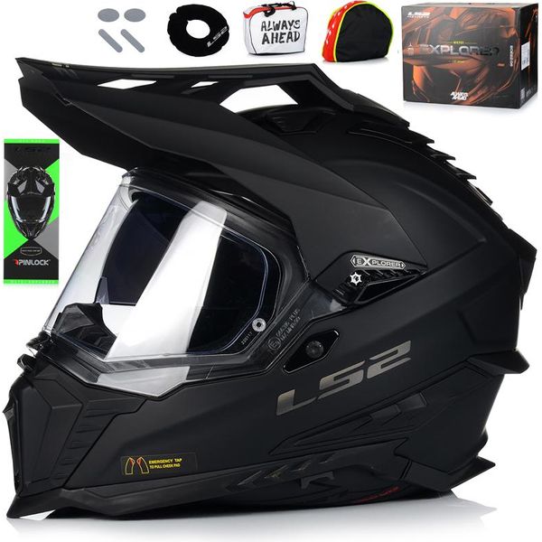 LS2 Casco Da Enduro MX701 Explorer Solid Xxl (63/64 Cm)-image
