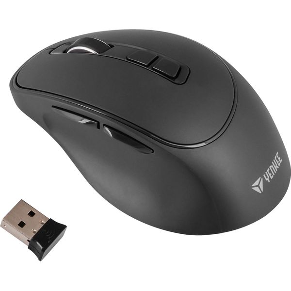 Yenkee Wireless Mouse 2.4Ghz Battery, 6 Buttons, 2400DPI-image