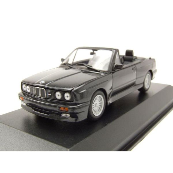 Maxichamps 940020334 Bmw M3 E30 Cabrio 1988 Nero Metallizzato 1:43-image