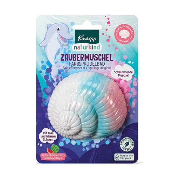Kneipp Naturkind Colour Bagnoschiuma Guscio Magico Additivo Da Bagno Con Olio Di Semi D'uva E Avocado Fragranza Di Anguria-image