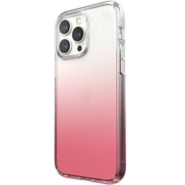 Speck Presidio Perfect-Clear Ombre Microban Apple Iphone 14 Pro Max (Clear / Vintage Rose Fade)-image