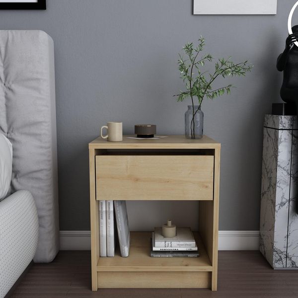 Skye Decor, Sheridan - Oak, Comodini E Armadi, Rovere, 44,6 X 52,8 X 35,9 Cm-image
