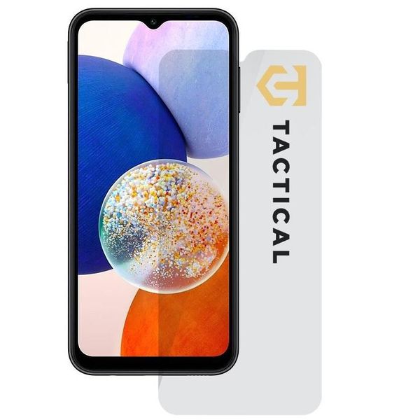 Scudo Tattico In Vetro 2.5D Per Samsung Galaxy A14 5G - Trasparente KP25875-image