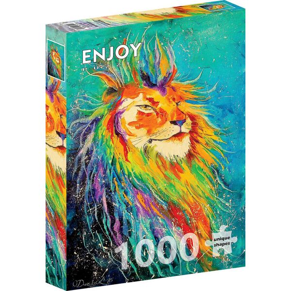 Enjoy Leone Arcobaleno Puzzle 1000 Teile-image