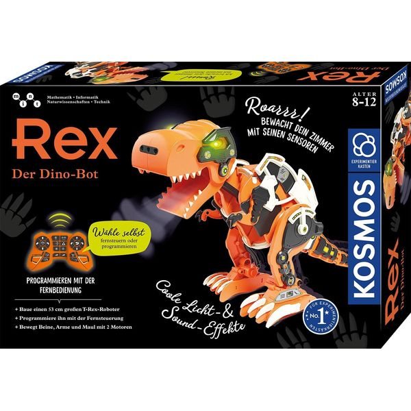 Kosmos Rex - Der Dino Bot, Roboter, Baukasten, Experimente, Mit Fernbedienung, 621155-image