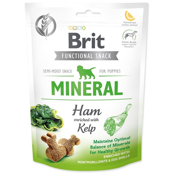 Brit Care Snack Funzionale Per Cani Prosciutto Minerale Per Cuccioli 150 G-image