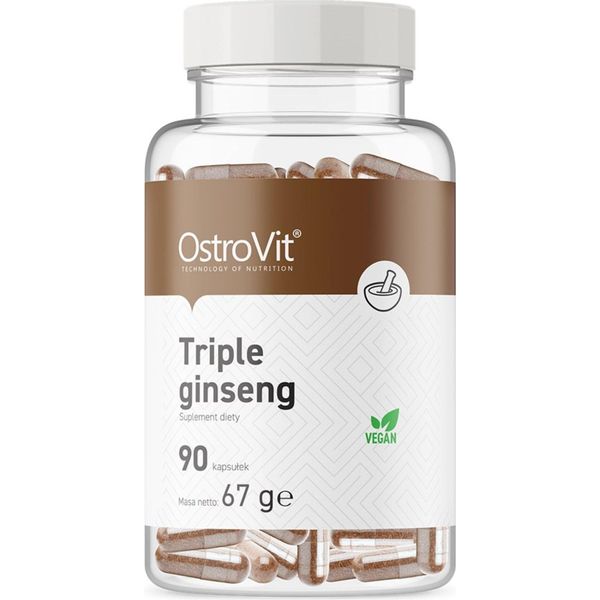 Ostrovit Triplo Ginseng Vege | 90 Capsule-image