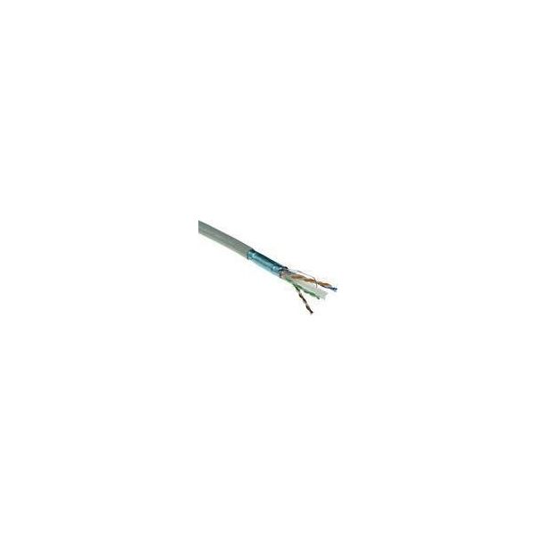 Cavo Di Installazione Solido Act Cat 6 F/Utp, Pvc, Cpr Euroclasse Eca, 24 Awg, Grigio500 Metri C6A F/Utp Solid Pvc Eca 500M (FS6105)-image