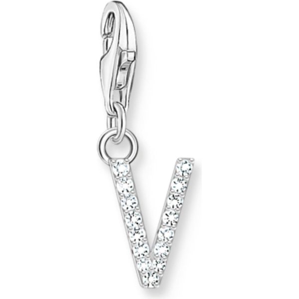 Thomas Sabo - 1959-051-14 - Charm - Donna - Argento 925 - Lettera V-image