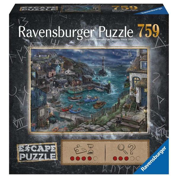 Escape Puzzle The Lighthouse - Ravensburger - 759 Pieces - For Adults And Children Aged 12 And Over - Escape Game-image
