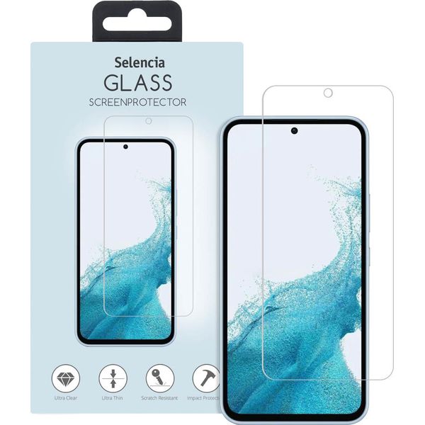 Selencia Pellicola Protettiva Samsung Galaxy S23 Fe, Samsung Galaxy A54 (5G) Vetro Blindato Per Samsung Galaxy S23 Fe, Samsung Galaxy A54 (5G)-image