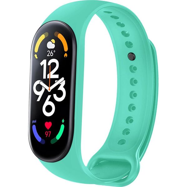 Xiaomi Mi Band 7: Cinturino In Silicone Imoshion Con Chiusura Rotonda Con Sistema A Scatto-image