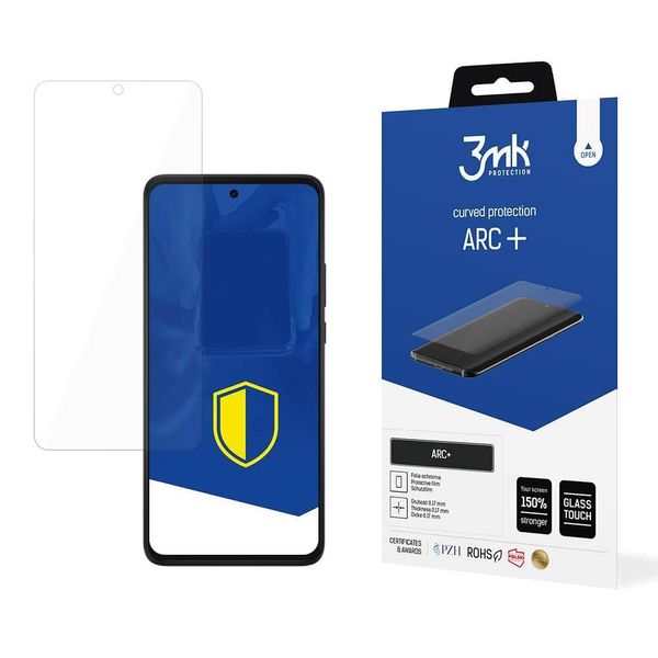 3Mk Arc+ Pellicola Protettiva Per Motorola Edge 2022 - Trasparente KP22589-image