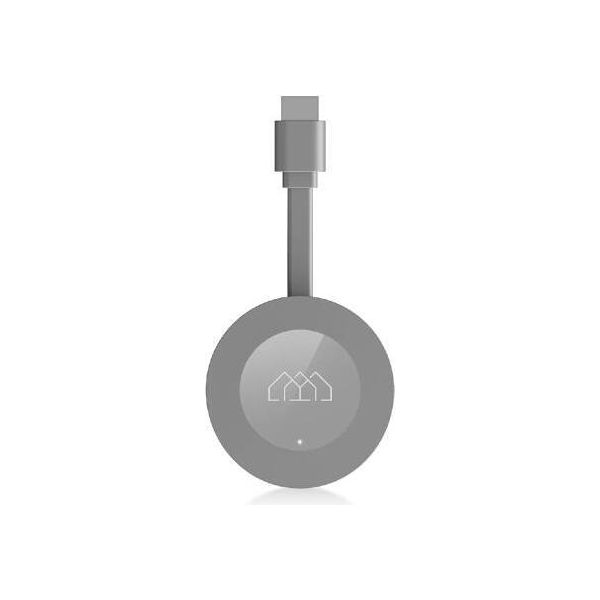 Homatics Dongle G 4K Google Tv Media Player Stick Grigio (Uhd 4K, Wifi 5, Lan, Telecomando Vocale)-image