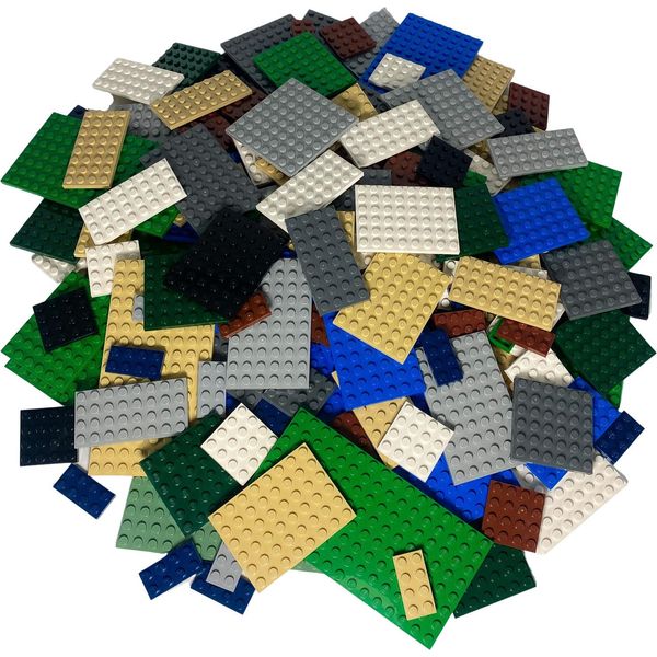 Piastre Lego® Piastre Da Costruzione Colorate Miste Nuovo! Quantità 25X-image