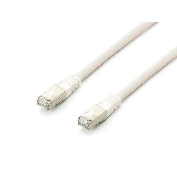 Equip - Cavo Patch - Da RJ-45 (M) A RJ-45 (M) - 5 M - Sftp - Cat 6A Platinum - Stampato, A Trefoli - Bianco-image