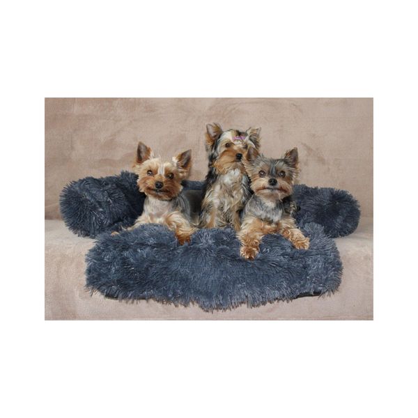 Letto Per Cani Merco Petsofa Grigio Scuro Taglia Xs-image
