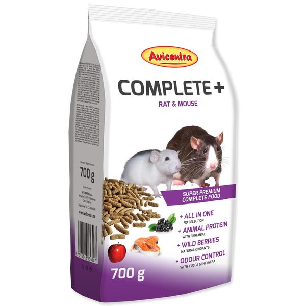 Avicentra Complete+ Ratto, Topo 700G-image