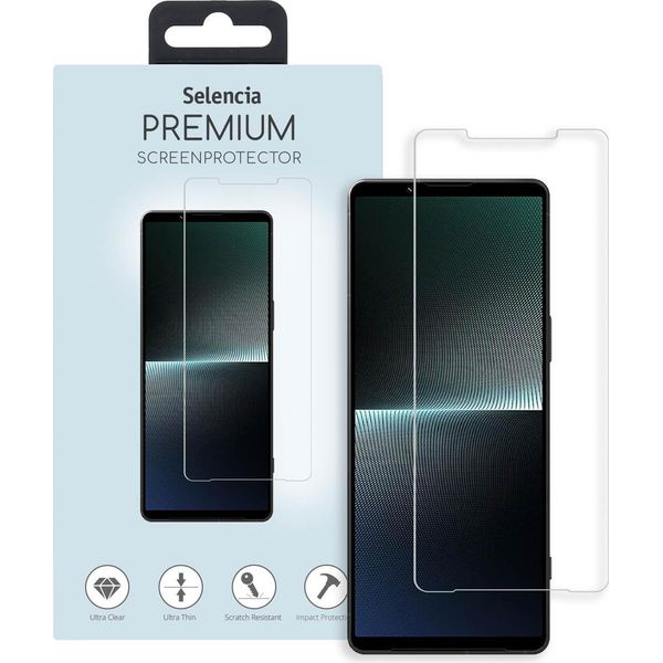 Selencia Pellicola Protettiva Sony Xperia 1 V Vetro Blindato Per Sony Xperia 1 V-image
