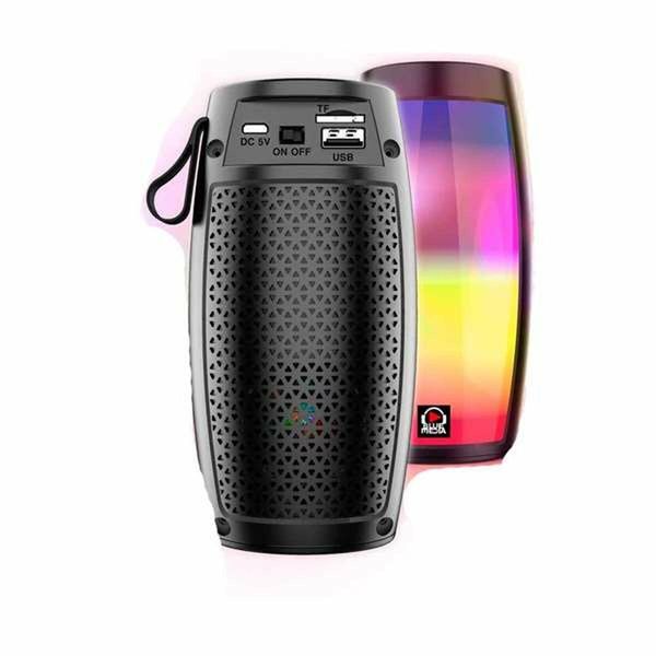 Reig Musicales Altoparlante Bluetooth Con Ingresso Usb 16X8.20X8.20 Cm 5W Golden Golden Taglia Unica-image