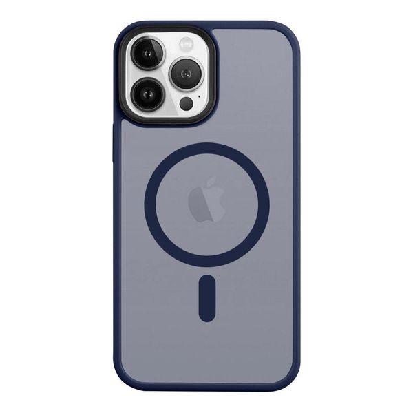 Cover Tattica Magforce Hyperstealth Per Iphone 13 Pro Max Blu Profondo-image
