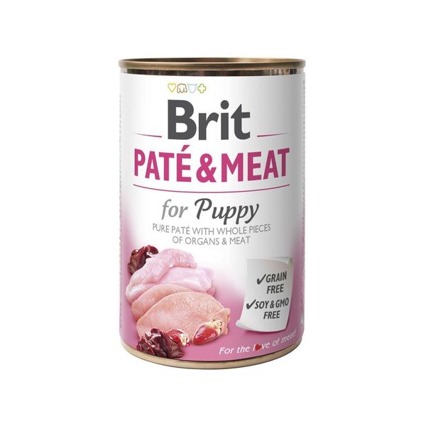 Brit Pate&Meat Puppy Cibo Umido Per Cuccioli 400G-image