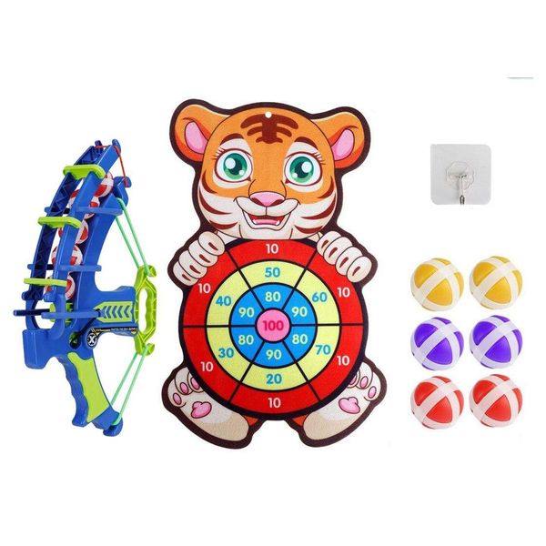 Merco Target Tiger Confezione Di Bersagli In Velcro 1 Pz-image